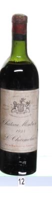 Inspection photo for Chateau Montrose Saint-Estephe Deuxième Grand Cru Classe - 1934 