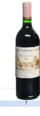 Inspection photo for Vieux Chateau Certan Pomerol - 1990 