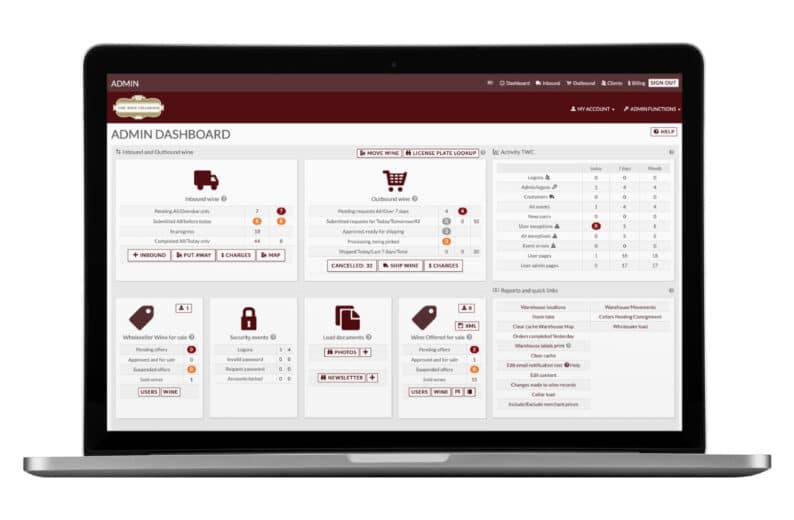 Wine Keep | Warehouse management for the wine industry
