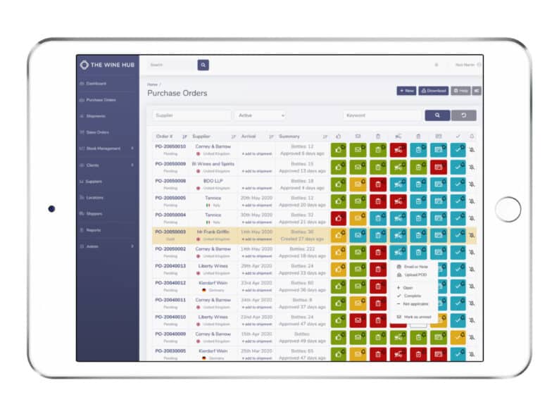 Wine Hub | Wine business management software