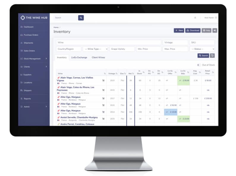 Wine Hub | Wine business management software
