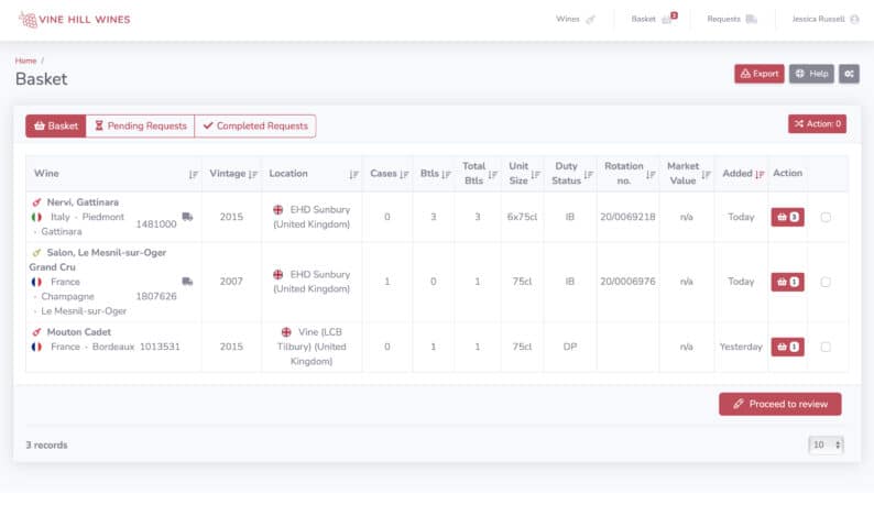 Wine storage inventorying | Wine Hub | Wine business management software | Wine software | Wine Inventory Management Software | Wine eCommerce