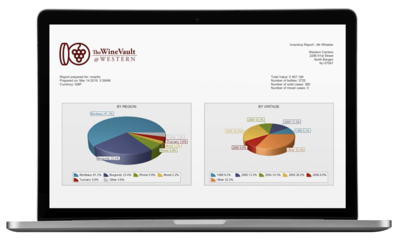 Western Carriers | Wine Keep | Wine software | Wine Inventory Management Software