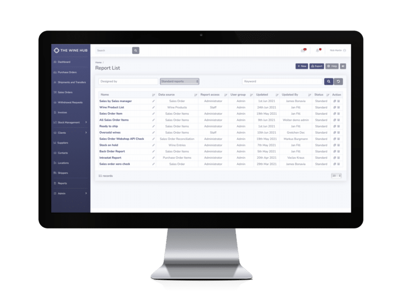 Wine Hub | Wine business management software | Wine software | Wine Inventory Management Software | Wine eCommerce