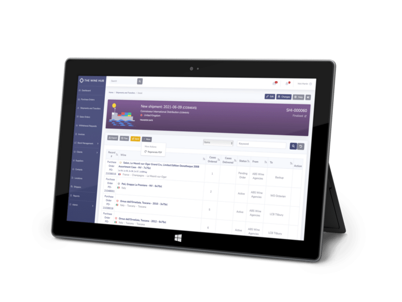 Wine Hub | Wine business management software | Wine software | Wine Inventory Management Software | Wine eCommerce