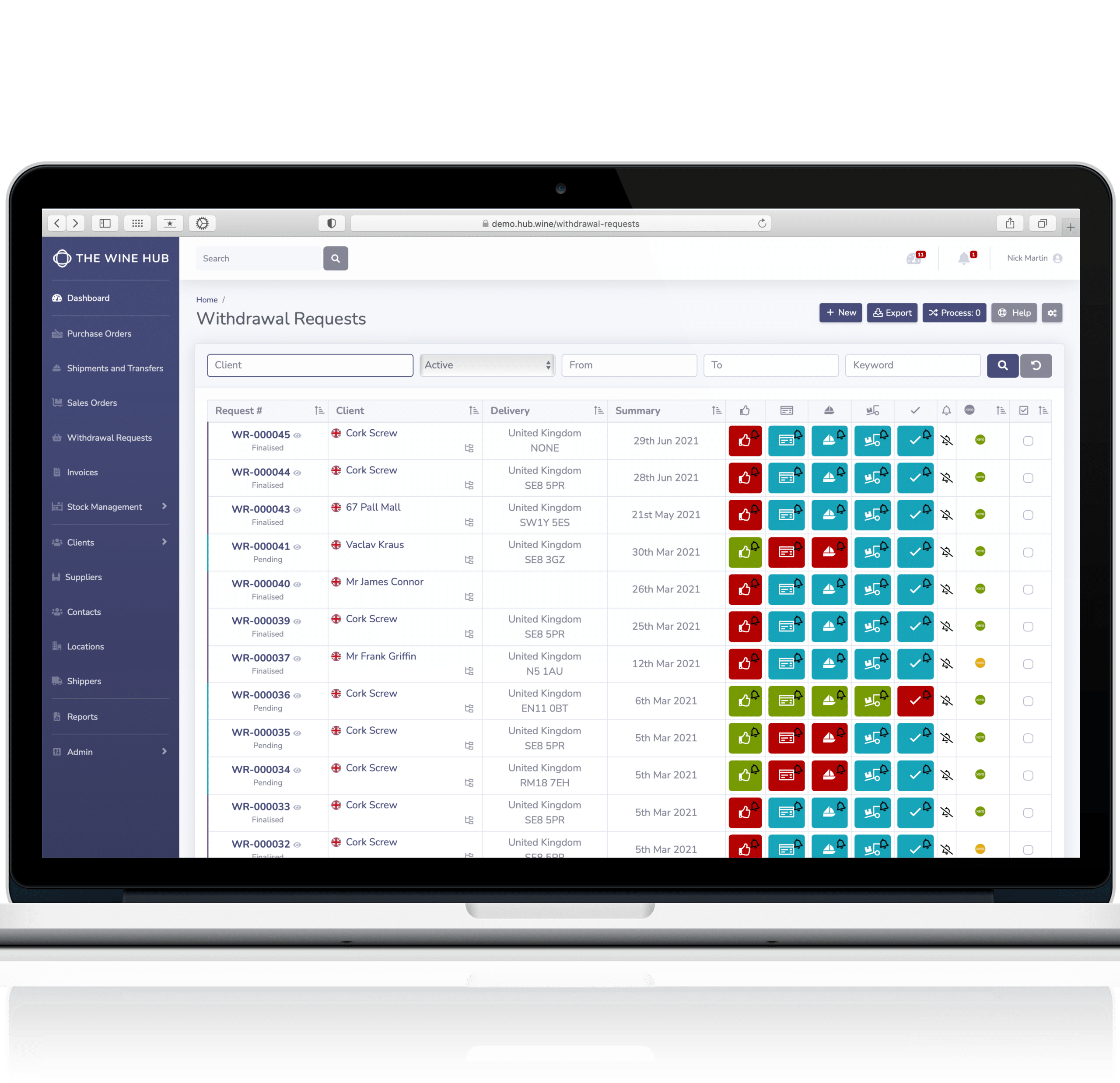 Wine Hub | Wine business management software | Wine software | Wine Inventory Management Software | Wine eCommerce