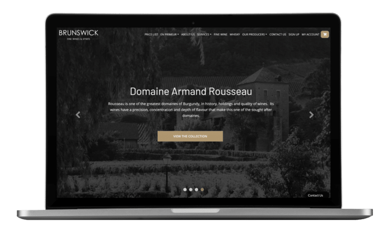 Brunswick fine wines | Wine Hub | Wine Inventory Management Software | Wine eCommerce