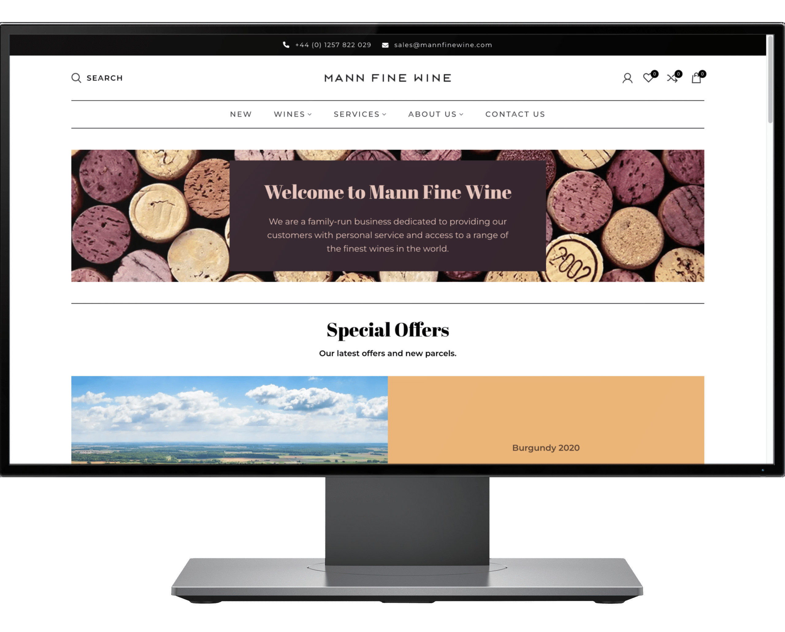 Mann Fine Wine | Hub Webshop | Wine Hub | Wine Inventory Management Software | Wine eCommerce