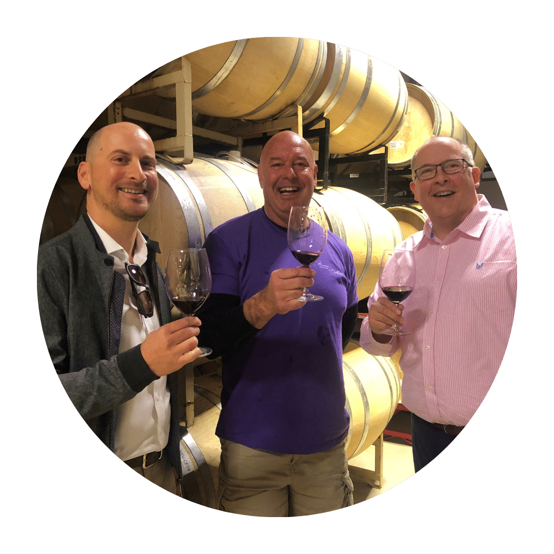 Four Corners Wine, Matt Thompson,. Stuart Young, Four Corners